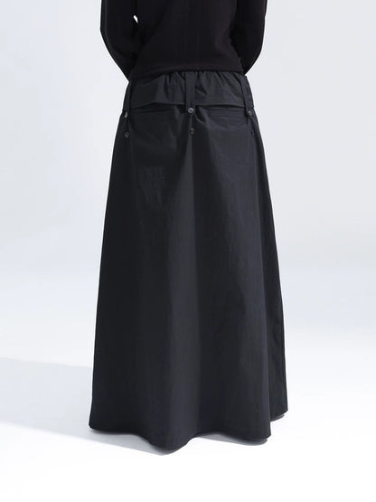STATIC DRAPE SKIRT