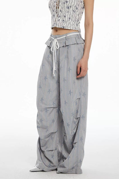 STRIPE STAR PANTS