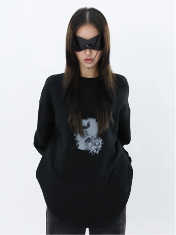 SHADOW PRINT SWEAT