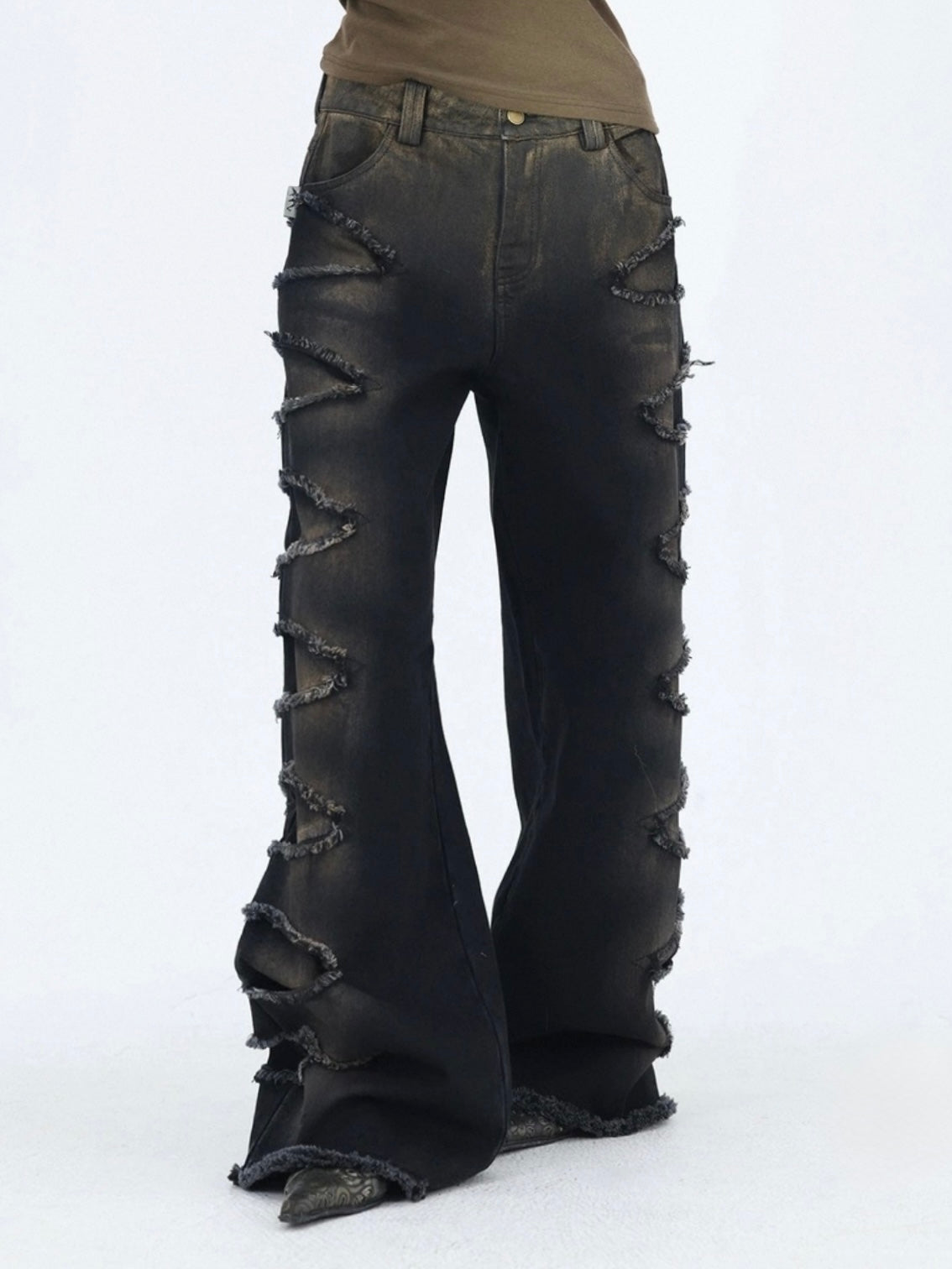 RUPTURE DENIM PANTS