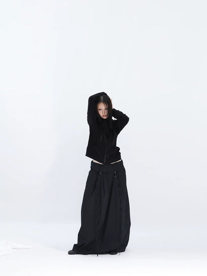 STATIC DRAPE SKIRT