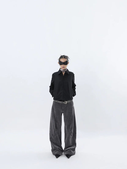 SCULPT CHENILLE PANTS