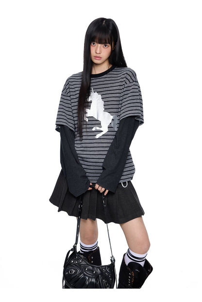 SHINY UNICORN STRIPE