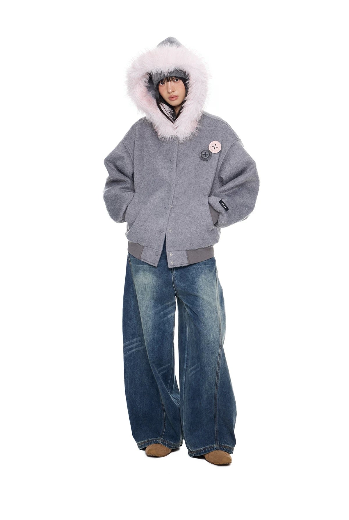 STRAPPED COLLAR JACKET