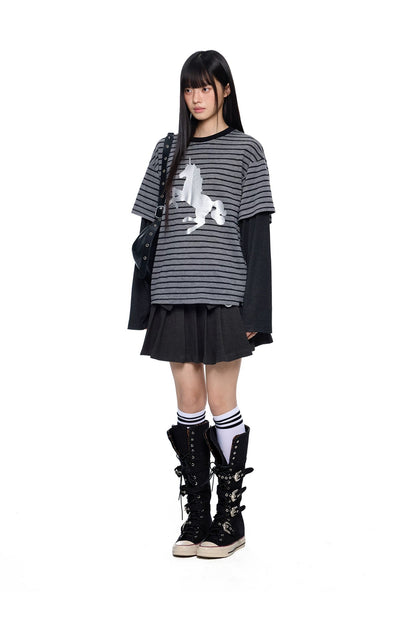 SHINY UNICORN STRIPE