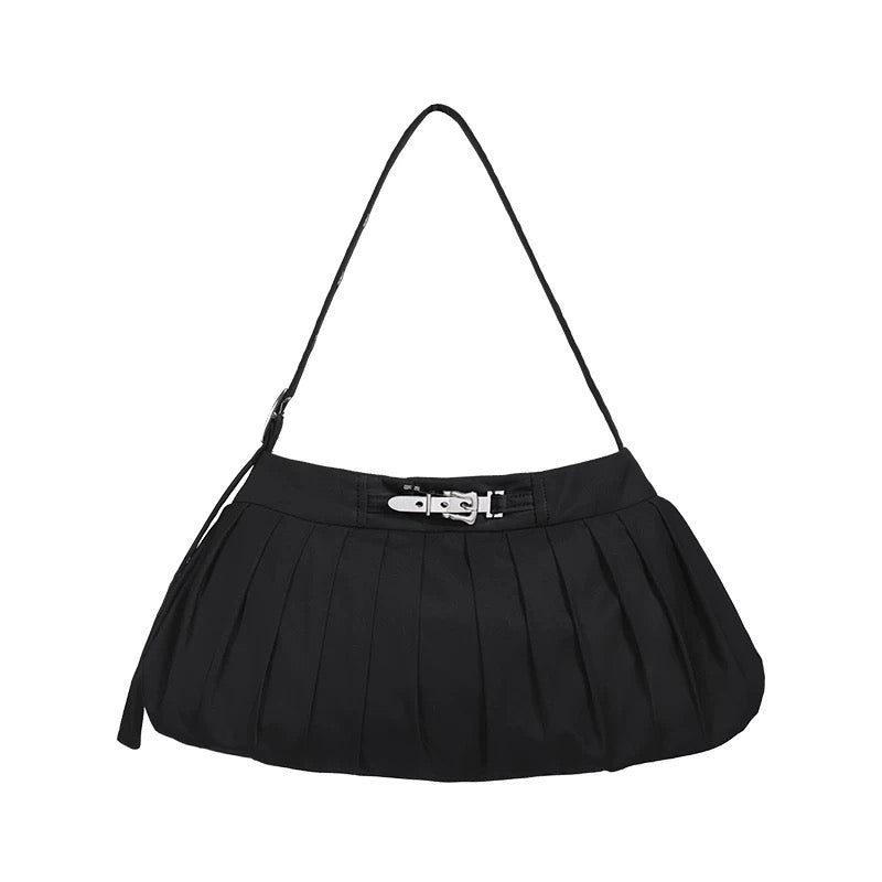 Pleated Shoulder Bag