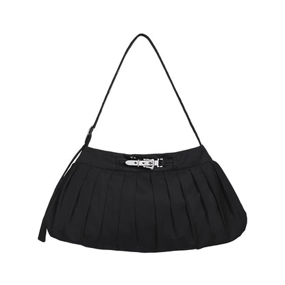 Pleated Shoulder Bag