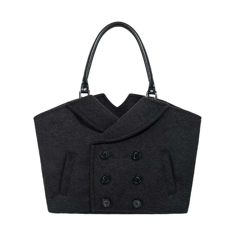 TAILORED COAT SHOULDER BAG