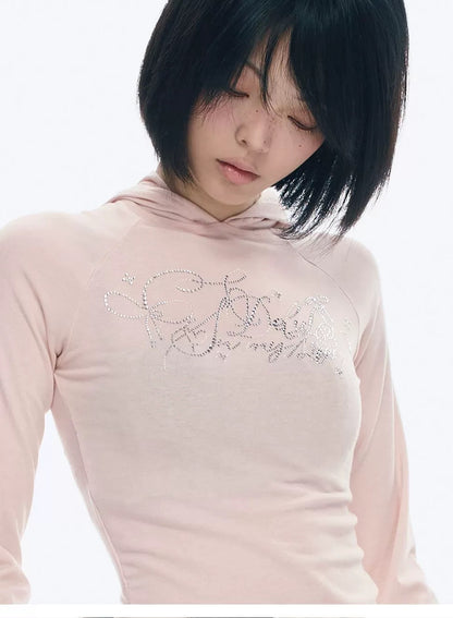 LIGHTWEIGHT HOODED LONG SLEEVE TOP