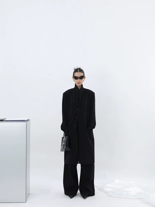 BLACK FORMAL TROUSERS