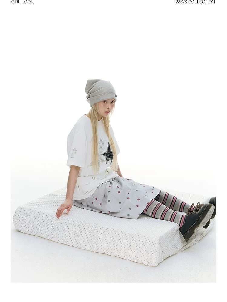 RETRO POLKA DOT SKIRT