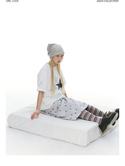 RETRO POLKA DOT SKIRT