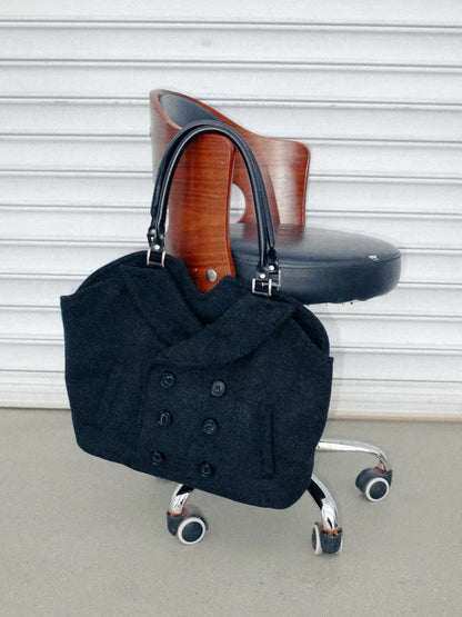 TAILORED COAT SHOULDER BAG
