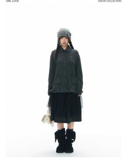 DECORATED SOFT KNIT BEANIE