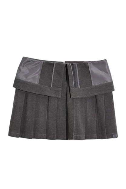 LAYERED PLEATS SKIRT