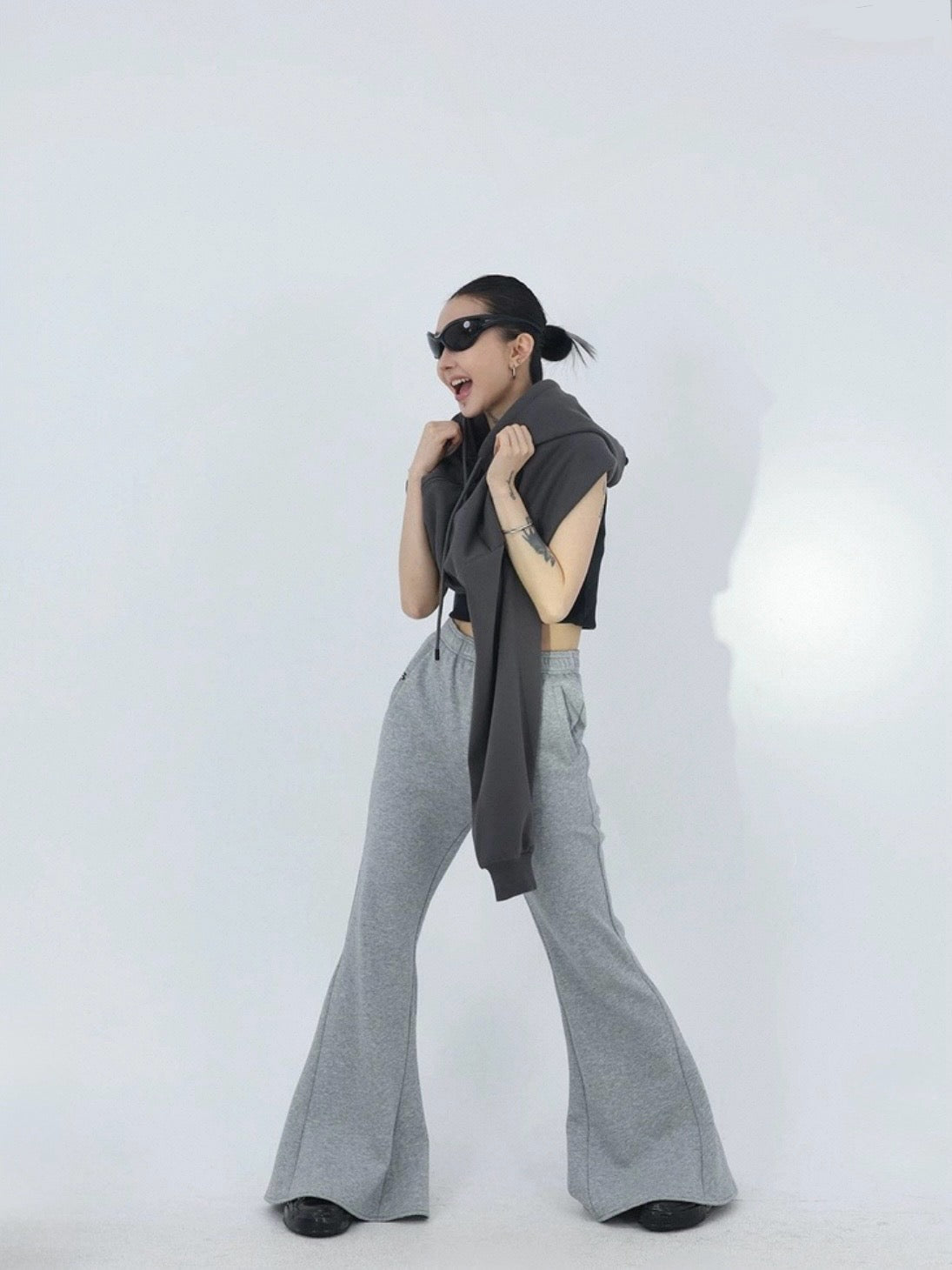 SWEAT MELT FLARE PANTS