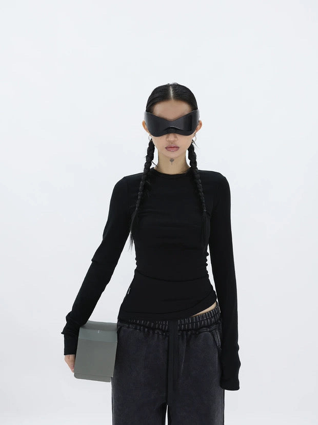 TENCEL ROUND NECK TEE