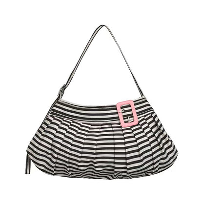 Pleated Shoulder Bag