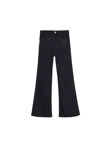 BLACK FLARE DENIM