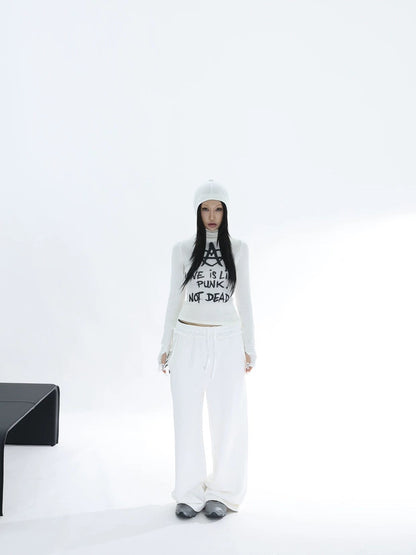 PUNK GRAFFITI HOODED TEE