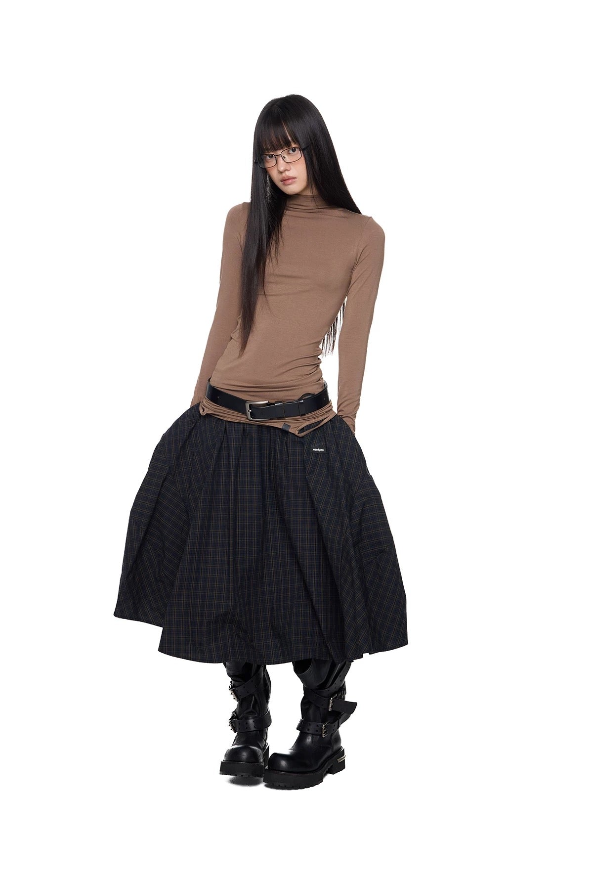 LAYERED MOCK NECK TOP