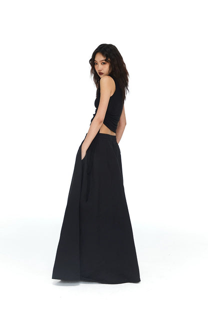 A-LINE MAXI SKIRT