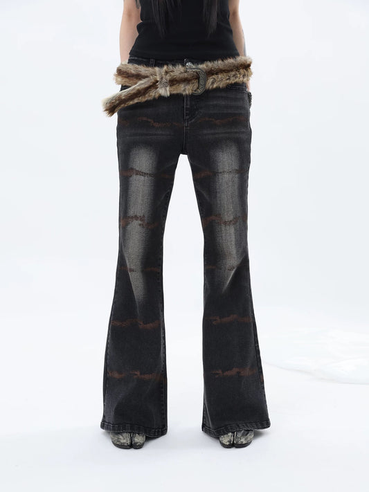 RIPPLE FLARE DENIM