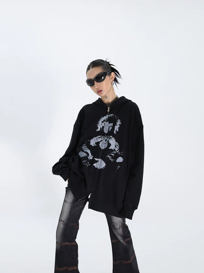 DIVINE GLITCH HOODIE