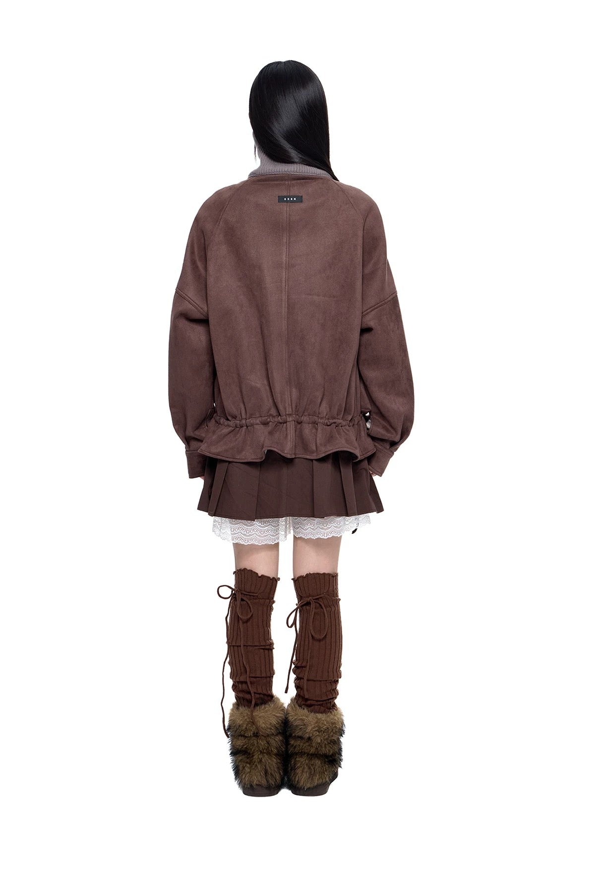 DRAWSTRING HEM JACKET