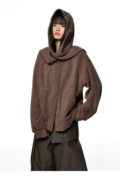 STUD ATTACHED HOOD