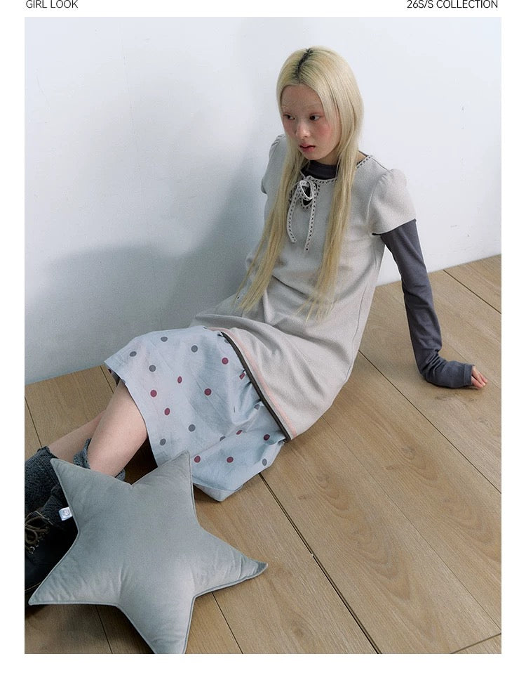 RETRO POLKA DOT SKIRT