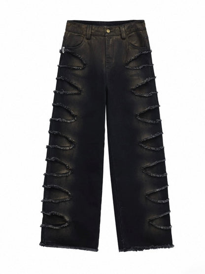 RUPTURE DENIM PANTS