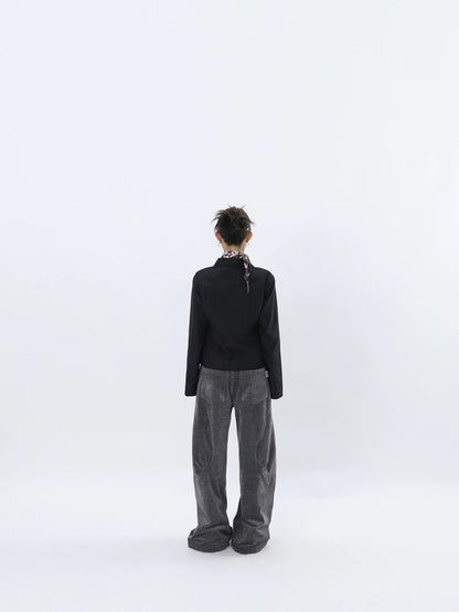 SCULPT CHENILLE PANTS