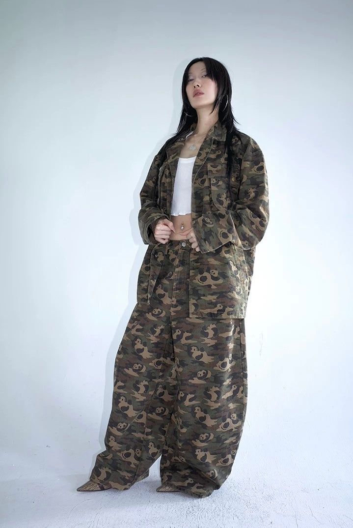 CAMO WORK PANDA SET