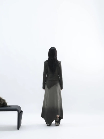 ARMY DECONSTRUCTED SKIRT