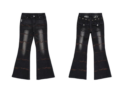 RIPPLE FLARE DENIM