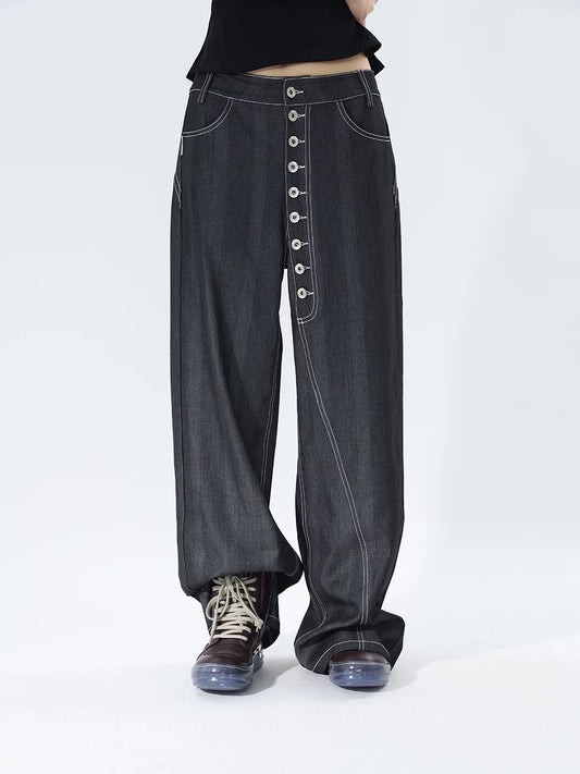 BUTTON DENIM SET