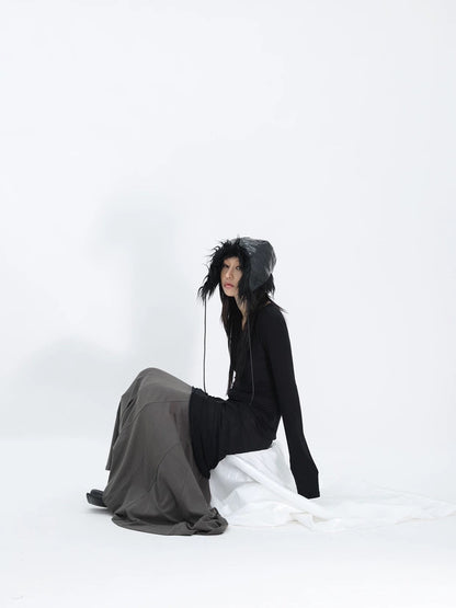 SHADOW VEIL SKIRT