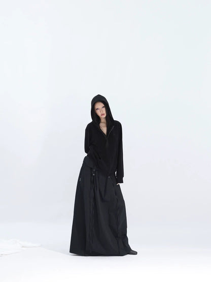 STATIC DRAPE SKIRT
