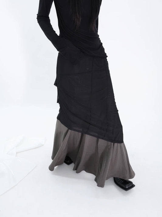 SHADOW VEIL SKIRT