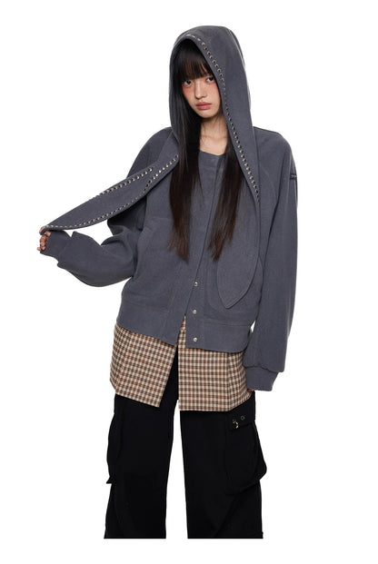 STUD ATTACHED HOOD