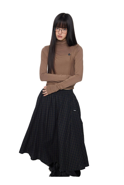 LAYERED MOCK NECK TOP