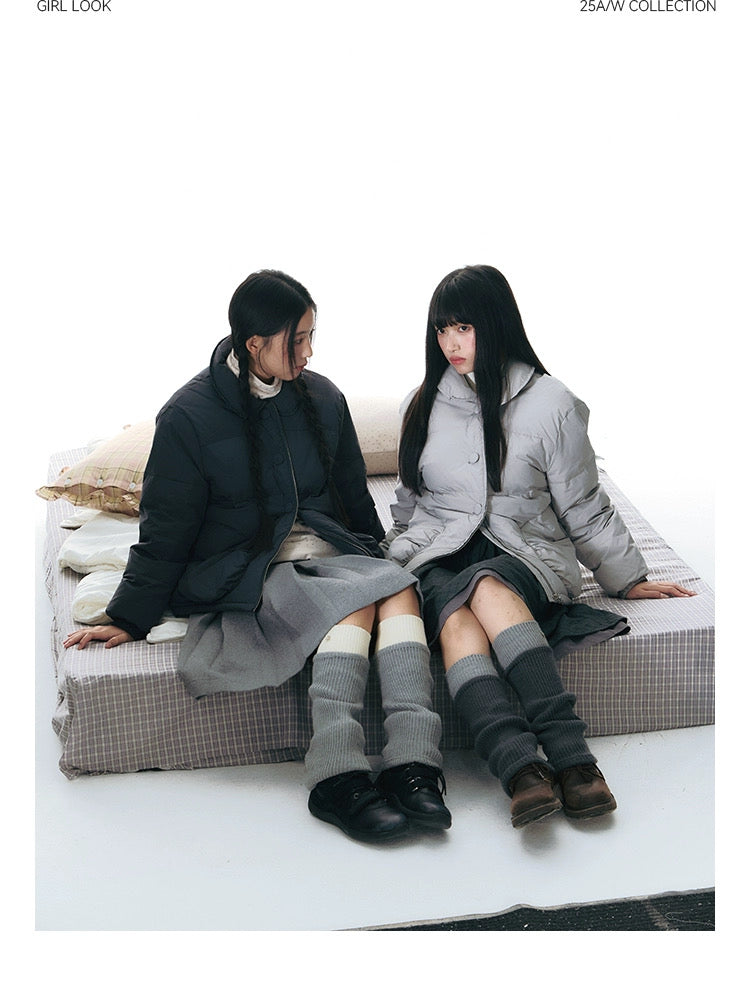 STAR DETAIL KNIT LEG WARMERS