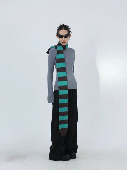 CYBER STRIPE SCARF