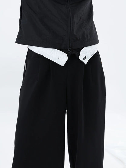 BLACK FORMAL TROUSERS