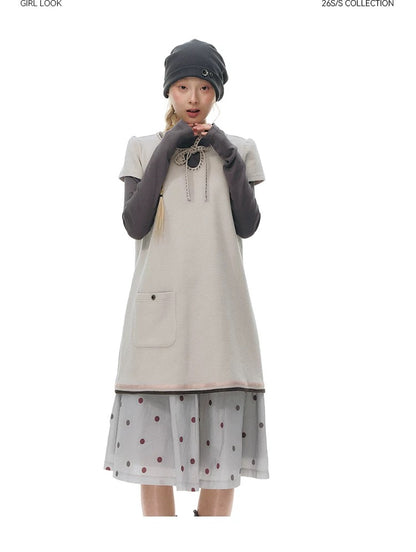 RETRO POLKA DOT SKIRT