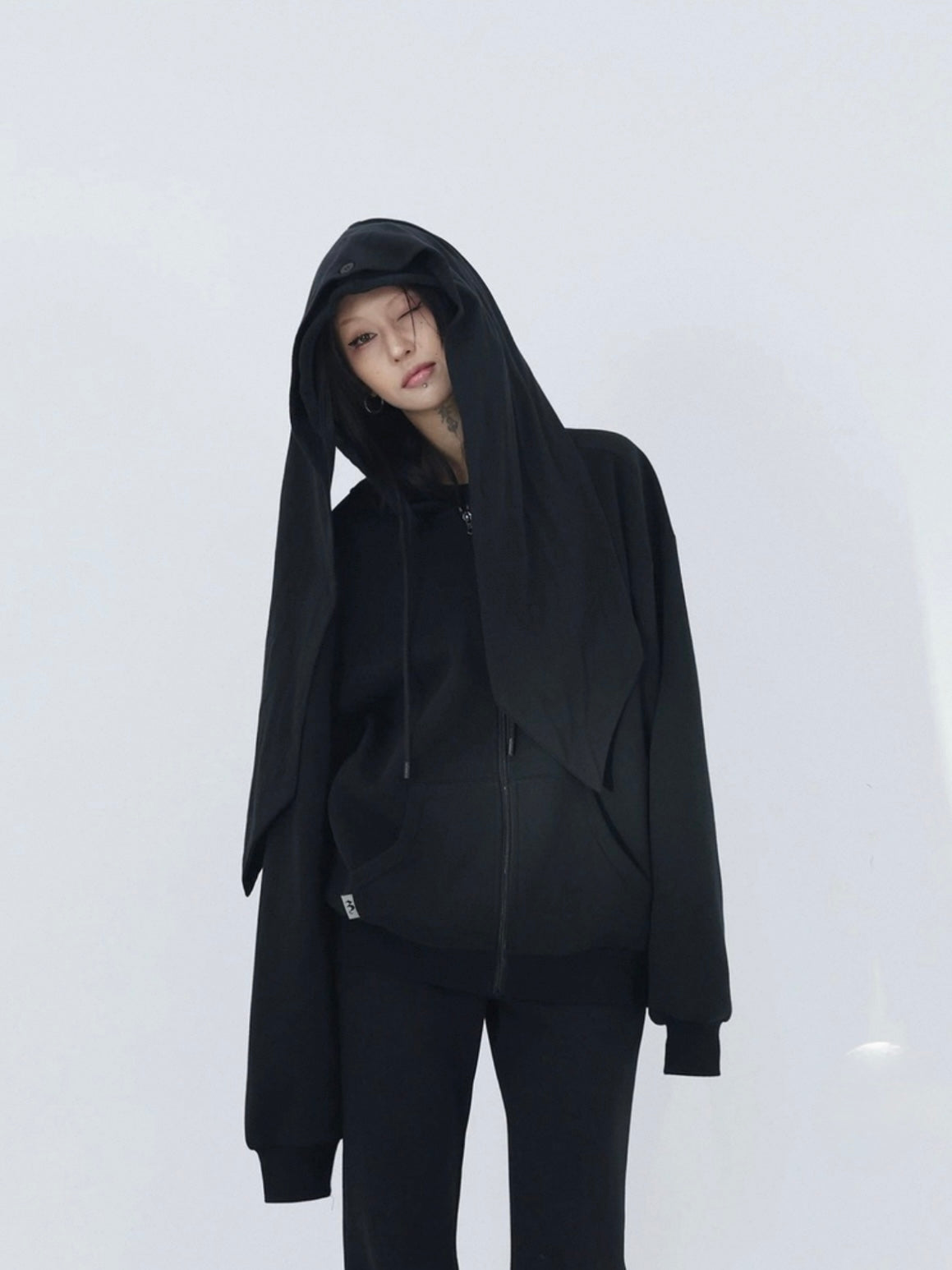 SYNTHETIC BUNNY HOODIE