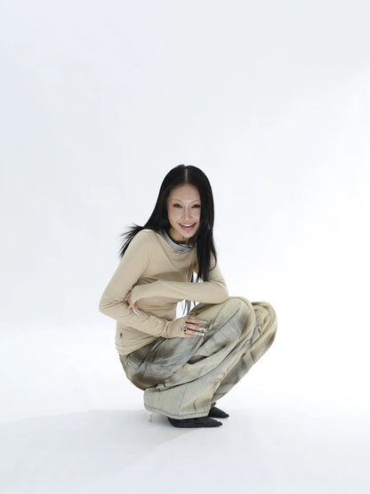 TENCEL ROUND NECK TEE