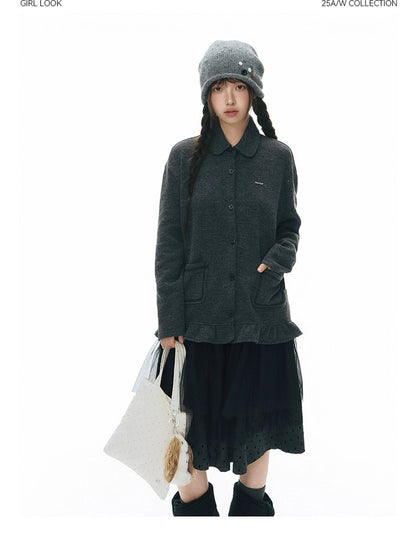 DECORATED SOFT KNIT BEANIE