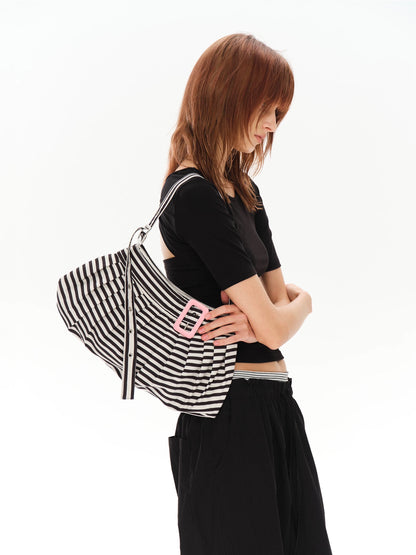 Pleated Shoulder Bag